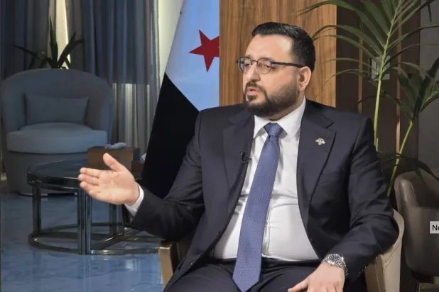 The head of Syria's committee for combating illicit enrichment, Basel Al-Suwaidan (Asharq Al-Awsat)