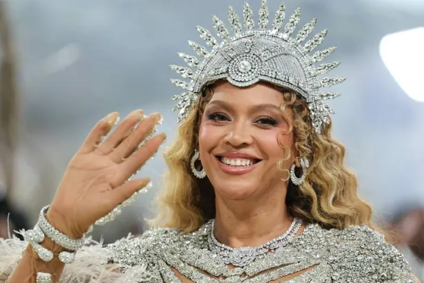 US musician Beyonce arrives for the 2026 Met Gala celebrating "Costume Art" at the Metropolitan Museum of Art, in New York, on May 4, 2026. (AFP)