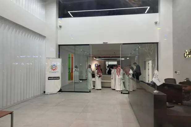 مقر رابطة الدوري السعودي للمحترفين شهد الاجتماع (الشرق الأوسط)