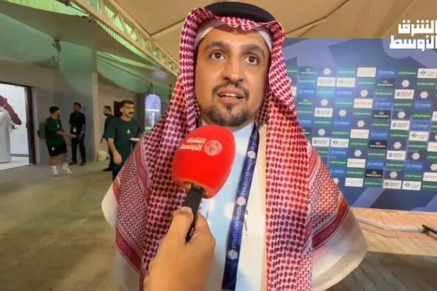 صالح الهويدي، المدير الرياضي لنادي الخليج (الشرق الأوسط) 