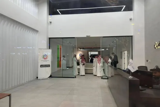 مقر رابطة الدوري السعودي للمحترفين شهد الاجتماع (الشرق الأوسط)