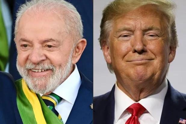 Lula and Trump, who command the largest economies in the Americas, have had a turbulent relationship, though Trump has hailed their 'excellent chemistry'. Evaristo Sa, Ludovic MARIN / AFP/File
