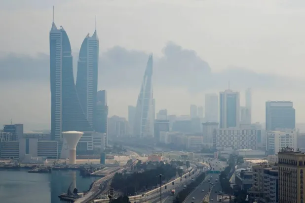 Bahrain was targeted by Iranian missile and drone attacks during the US-Iran war (Reuters).