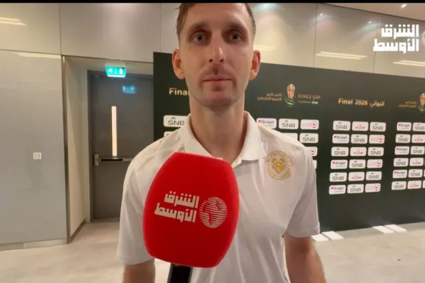 السلوفاكي نوربرت غيومبر لاعب فريق الخلود (الشرق الأوسط) 