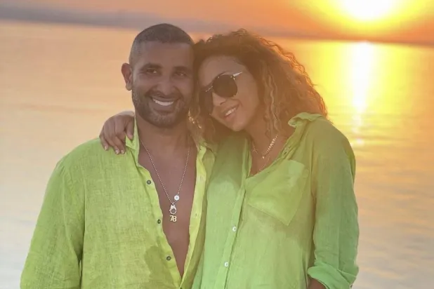 أحمد سعد وزوجته السابقة علياء بسيوني (حسابه على إنستغرام)