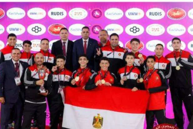 منتخب مصر للمصارعة الرومانية تحت 17 سنة (وزارة الشباب والرياضة)