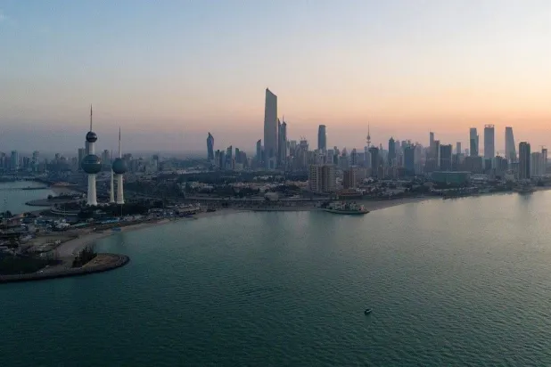 An aerial view shows Kuwait City. (Reuters file)