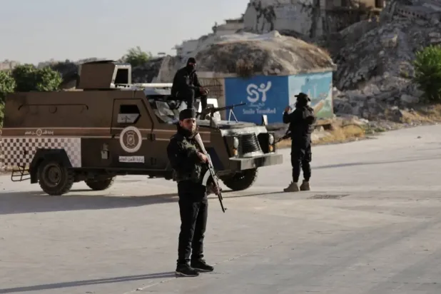 Syrian security forces in Aleppo (File/Reuters)
