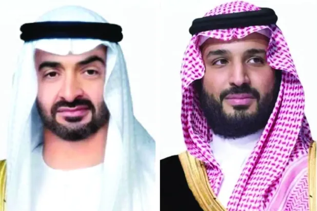 ولي العهد السعودي والرئيس الإماراتي يستعرضان هاتفياً المستجدات الإقليمية