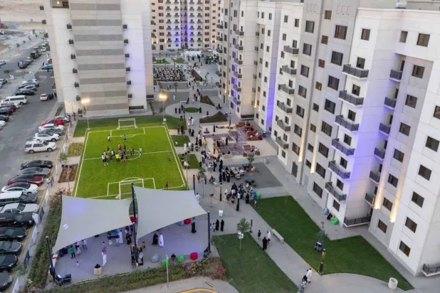 أحد مشروعات «الشركة الوطنية للإسكان» في جدة (الشركة)