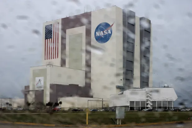 The NASA Vehicle Assembly Building is seen at Kennedy Space Center in Titusville, Florida, USA, 12 May 2026. EPA/CRISTOBAL HERRERA-ULASHKEVICH