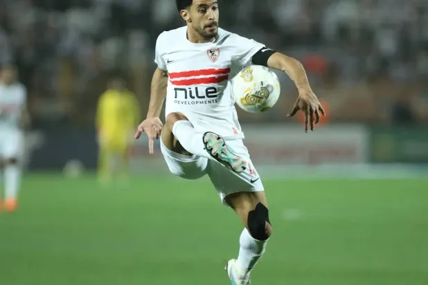 عمر جابر قائد الزمالك المصري (كاف)