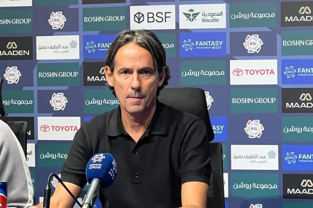 الإيطالي سيموني إنزاغي مدرب فريق الهلال (الشرق الأوسط)