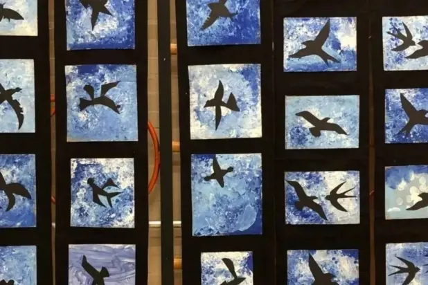 Headteacher Beccy Harris said the theme reflected the school vision “to help children soar on wings like eagles” (St Barnabas Primary School)