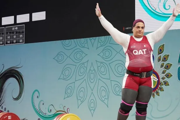 الرباعة القطرية وصال يخلف تحقق إنجازاً تاريخياً في بطولة آسيا (الاتحاد القطري)