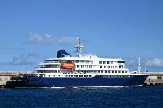 The MV Hondius sparked global alarm after the outbreak of hantavirus. JORGE GUERRERO / AFP