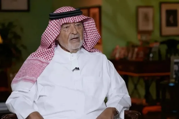 The late Hassan Yassin speaking during a television interview (Rotana TV screen grab) 
