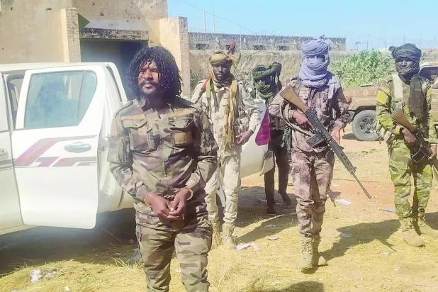 RSF Brigadier General al-Fateh Abdullah Idris, known as Abu Lulu, was reportedly seen on the battlefield in Kordofan in March. (AFP file)