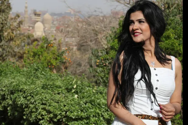 الفنانة ياسمينا المصري (فيسبوك)
