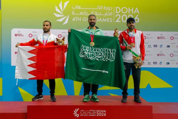 المنتخب السعودي للرماية أحرز ذهبيتي مسابقة المسدس الهوائي 10 أمتار (اللجنة الأولمبية السعودية)