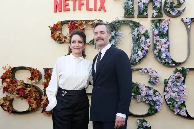  Cast members Tina Fey and Will Forte attend a premiere for season 2 of the television series "The Four Seasons" at the Egyptian Theatre Hollywood in Los Angeles, California, US, May 19, 2026. (Reuters)