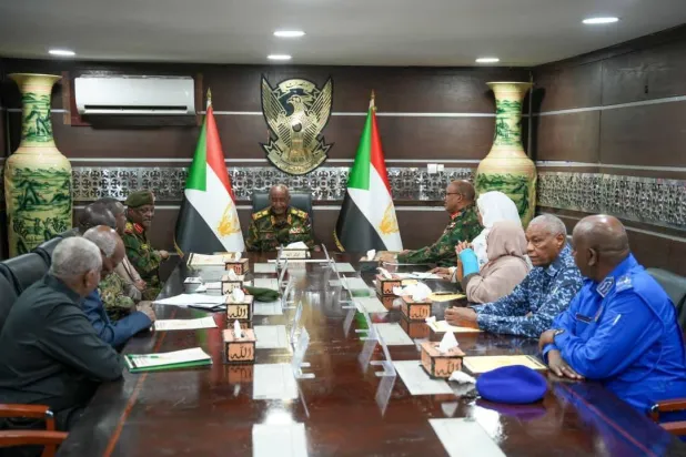 البرهان يترأس اجتماع مجلس الأمن والدفاع السوداني مساء الثلاثاء (مجلس السيادة الانتقالي)