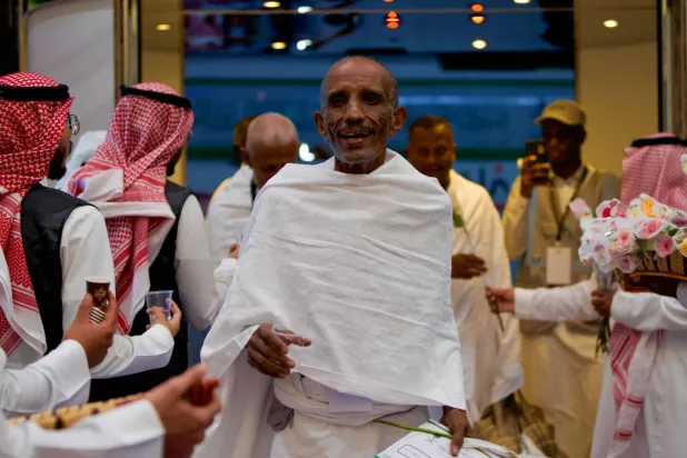 حجاج سودانيون: مشاعر الوصول طغت على مشاق الرحلة والسفر‏