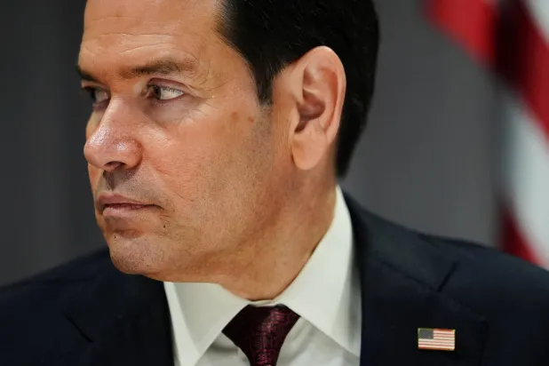 United States Secretary of State Marco Rubio during a signing ceremony on the sidelines of a meeting of NATO foreign ministers in Helsingborg, Sweden, Friday, May 22, 2026. Julia Demaree Nikhinson/Pool via REUTERS