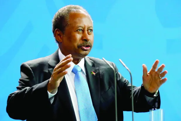 عبد الله حمدوك رئيس الوزراء السوداني الأسبق (الشرق الأوسط)