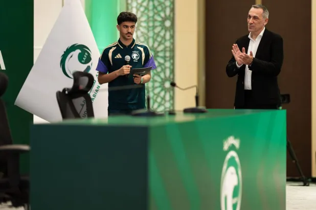 قائد أخضر الناشئين علي اليحيى أعلن عن أسماء اللاعبين المنضمين (المنتخب السعودي)