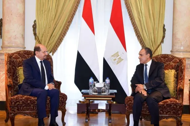 وزير الخارجية المصري بدر عبد العاطي يلتقي نظيره اليمني في القاهرة الأحد (الخارجية المصرية)