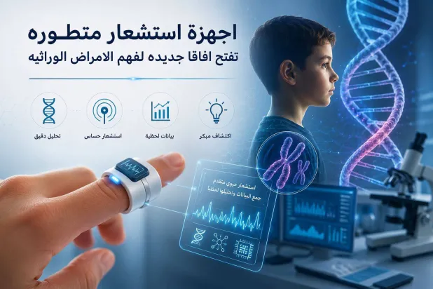 أجهزة استشعار متطورة تفتح آفاقاً جديدة لفهم الأمراض الوراثية