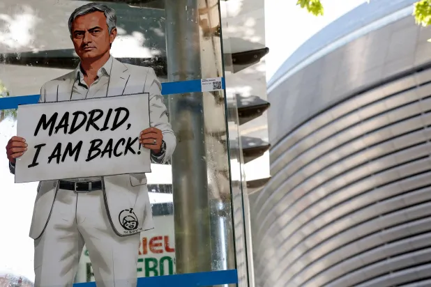  البرتغالي جوزيه مورينيو مدرباً لريال مدريد (أ.ف.ب)