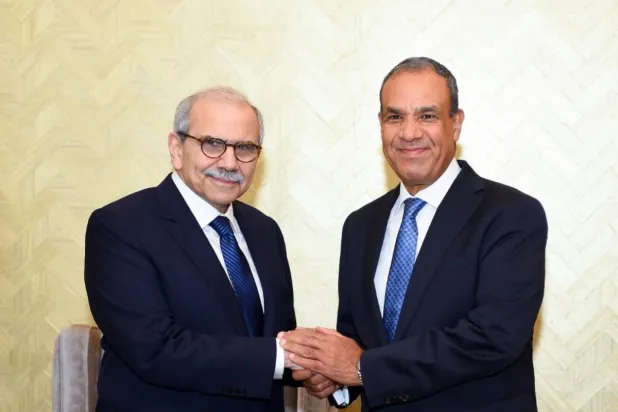 رئيس الوزراء اللبناني نواف سلام ووزير الخارجية المصري بدر عبد العاطي في لقاء سابق (الخارجية المصرية)