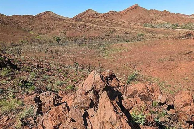 Pilbara'daki Kuzey Kutbu Kubbesi kayalıkları (Curtin Üniversitesi)