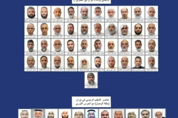 Bahreyn'de yakalanan Velayet-i Fakih düşüncesiyle bağlantılı DMO üyeleri (BNA)