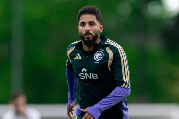 صالح الشهري قال إن الجماهير هي المحرك الأول لهم (المنتخب السعودي) 