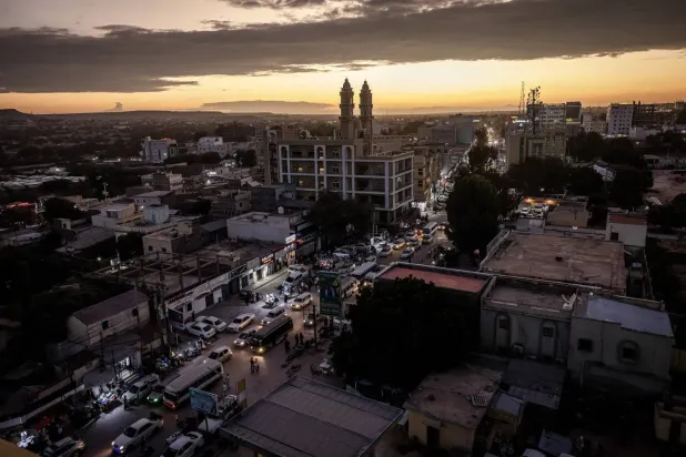 Somaliland’ın başkenti ve en büyük şehri olan Hargeisa’nın genel görünümü (AFP)