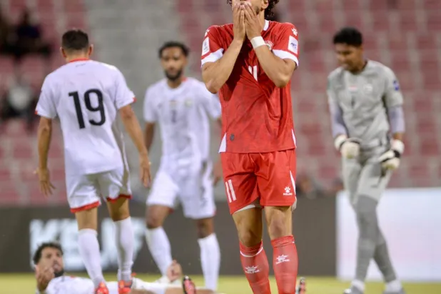 دخل لبنان المباراة متصدراً للمجموعة برصيد 13 نقطة من خمس مباريات (الاتحاد اللبناني)