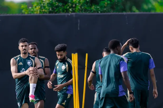 التحضيرات على قدم وساق في الأخضر (المنتخب السعودي)