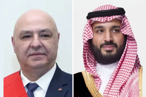 الأمير محمد بن سلمان والرئيس جوزيف عون (الخارجية السعودية)