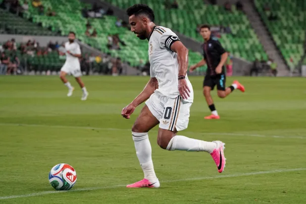 Soccer Football - International Friendly - Puerto Rico v Saudi Arabia - Q2 Stadium, Austin, Texas, US - June 5, 2026 Saudi Arabia's Salem Al-Dawsari in action IMAGN IMAGES via Reuters/Dustin Safranek
