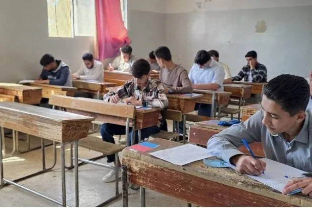 شهدت سوريا السبت امتحانات شهادة الثانوية العامة في مختلف محافظات البلاد (سانا)