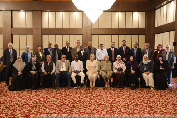 عقب اجتماع مسار المصالحة الوطنية وحقوق الإنسان لـ«الحوار المهيكل» في 25 مايو الماضي (البعثة الأممية)