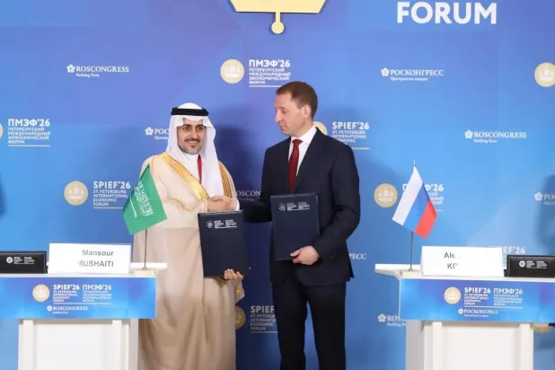 توزعت الاتفاقيات ومذكرات التفاهم بين السعودية وروسيا على عدة مجالات حيوية (وزارة البيئة السعودية)