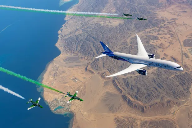 Riyadh Air’s new aircraft enters Saudi airspace (X)