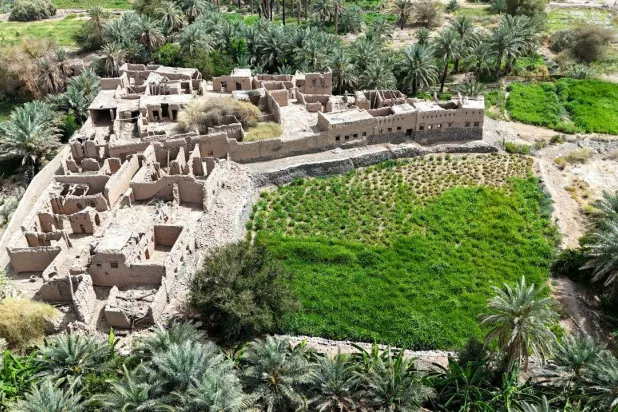 المباني القديمة في محافظة وادي الفرع (الشرق الأوسط)