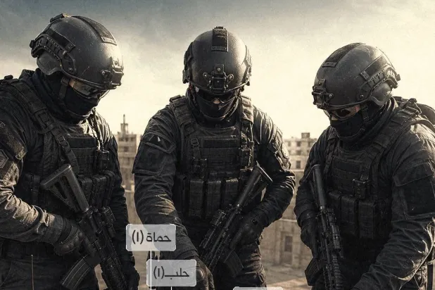 إنفوغراف لتوزيع الخلايا المفككة من «داعش» مناطقيّاً داخل سوريا (الداخلية السورية)