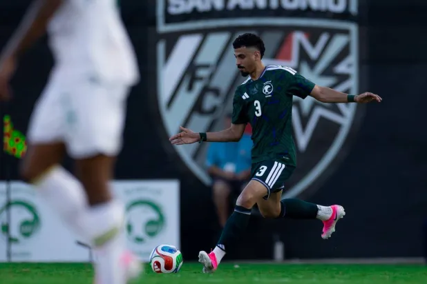 علي لاجامي شارك كلاعب بديل في ودية السنغال (المنتخب السعودي) 
