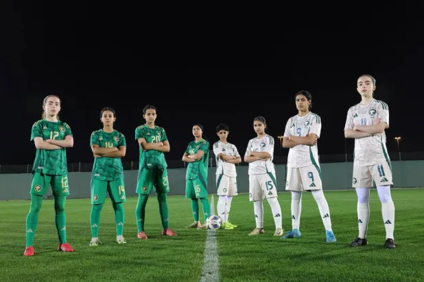 المنتخب السعودي للناشئات تحت 17 عاماً للمشاركة في بطولة (الاتحاد السعودي لكرة القدم)